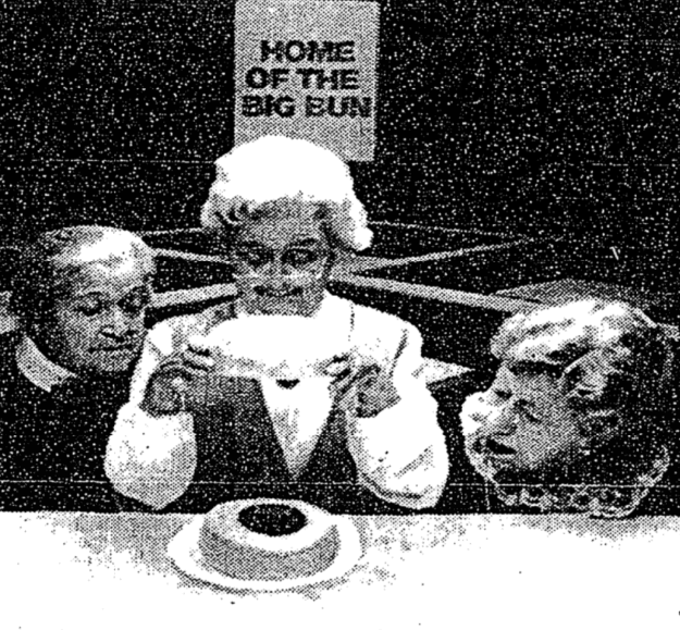 'where's the beef' TV advertisement for Wendy's - The New York Times (New York City, N.Y.) - 11 February 1984